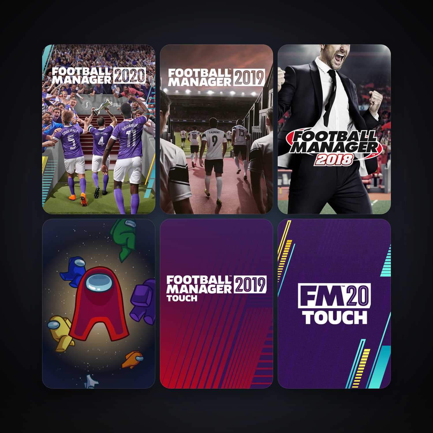 Football Manager 2018 + Football Manager 2019, 8 games, clean — HabibiAccounts