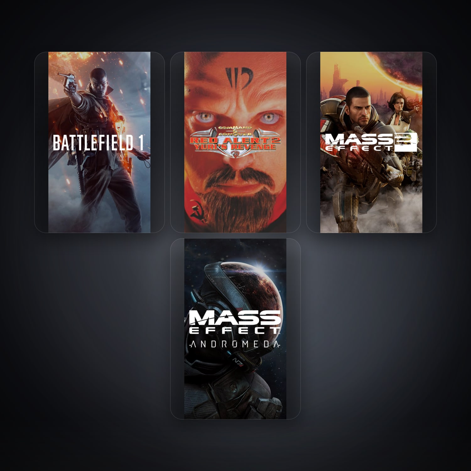 EA Battlefield 1 + Command & Conquer Red Alert 2 and Yuri’s Revenge — NL — 5 games — HabibiAccounts