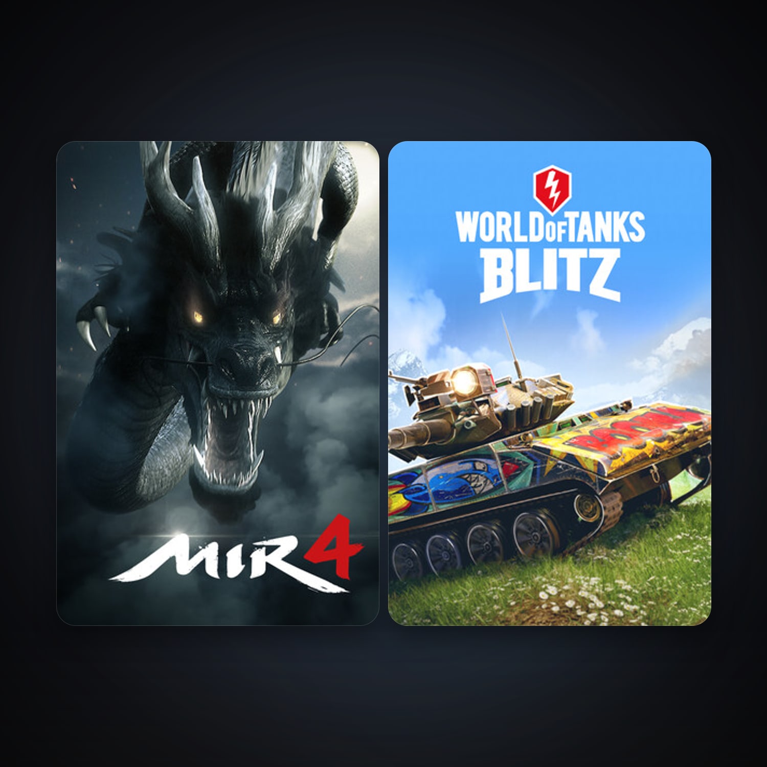 MIR4 & World of Tanks Blitz — HabibiAccounts