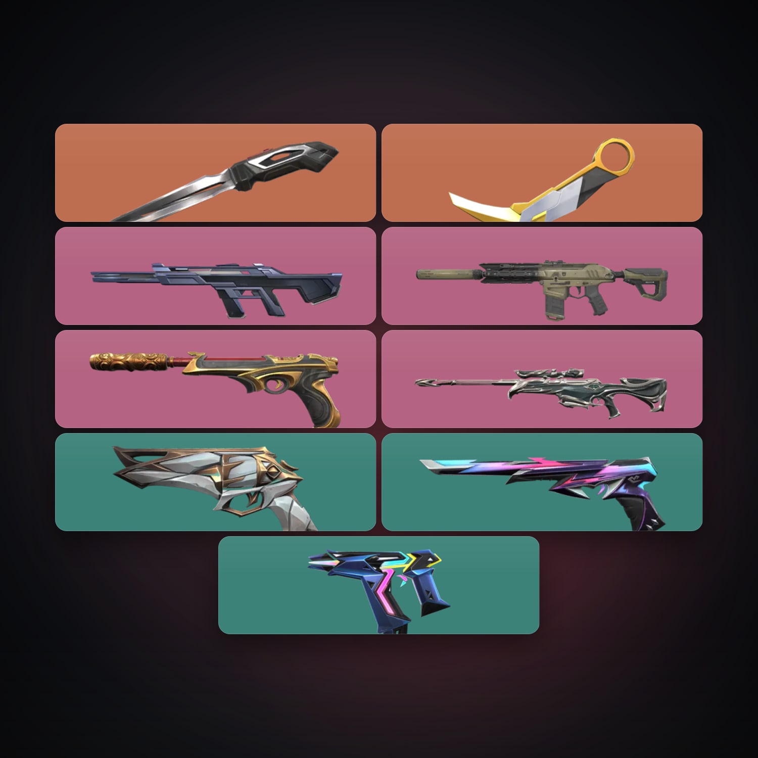 EU Gold 2 locker — 2 knives, 9 skins, lvl 133 — HabibiAccounts