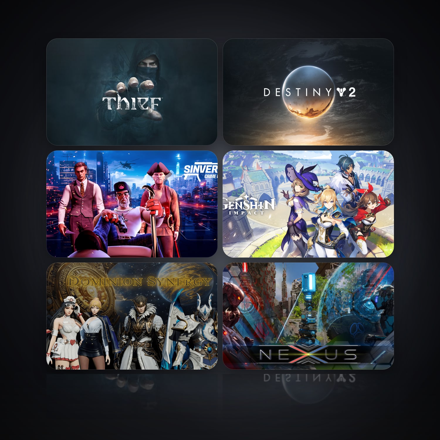Thief & Destiny 2 | 6 Games — HabibiAccounts