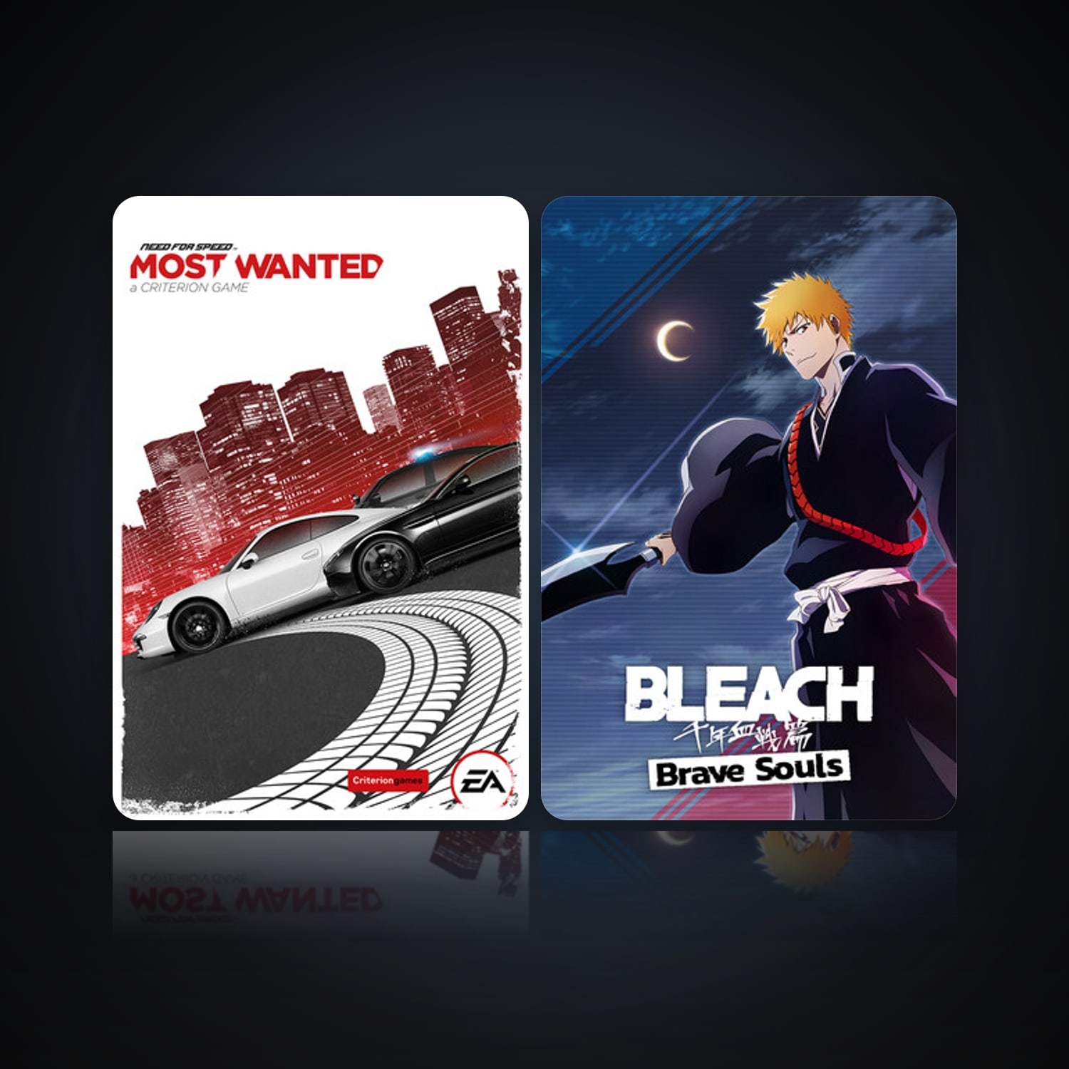 Need for Speed Most Wanted & BLEACH Brave Souls — HabibiAccounts