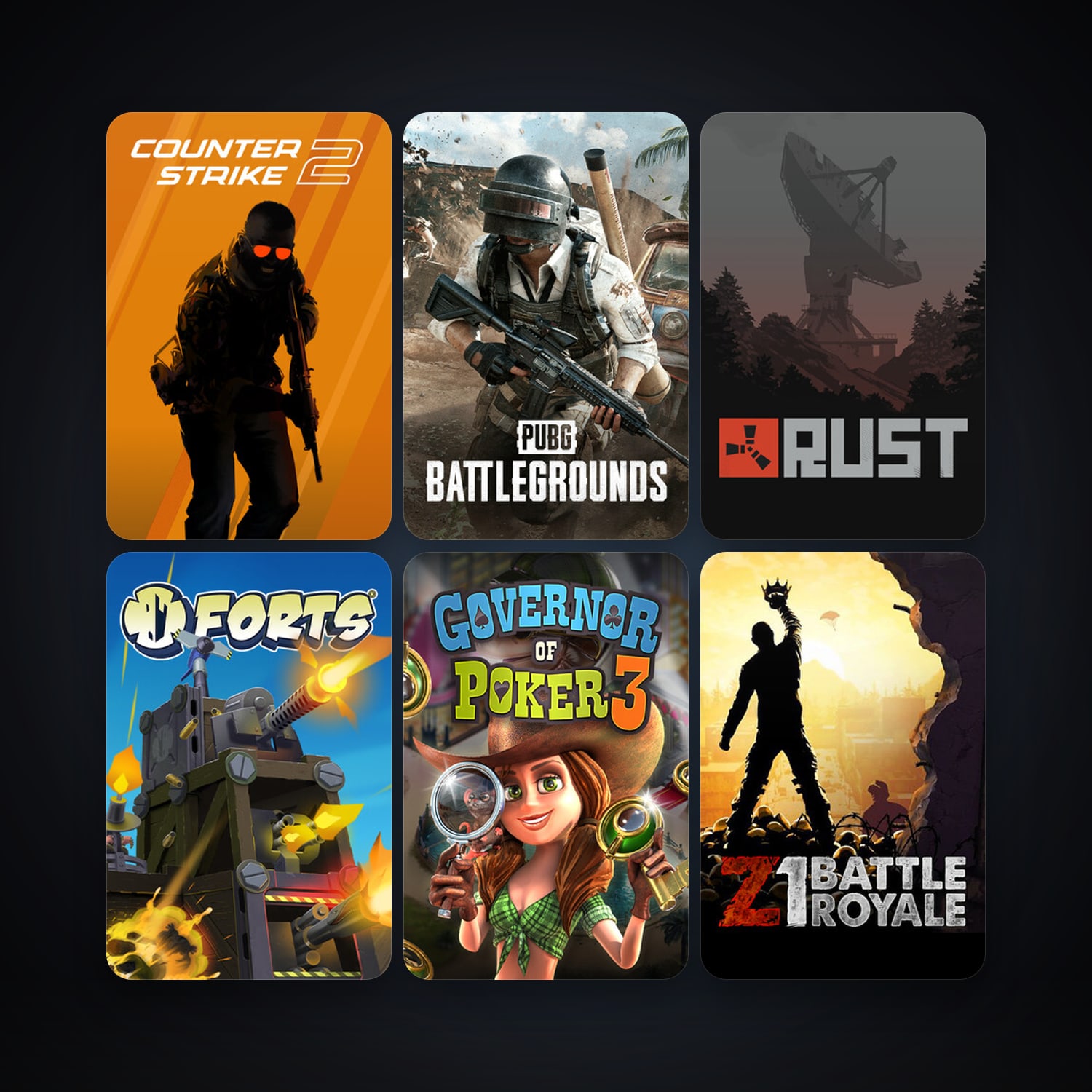 CS2 Prime + Rust, 12 games, clean — HabibiAccounts