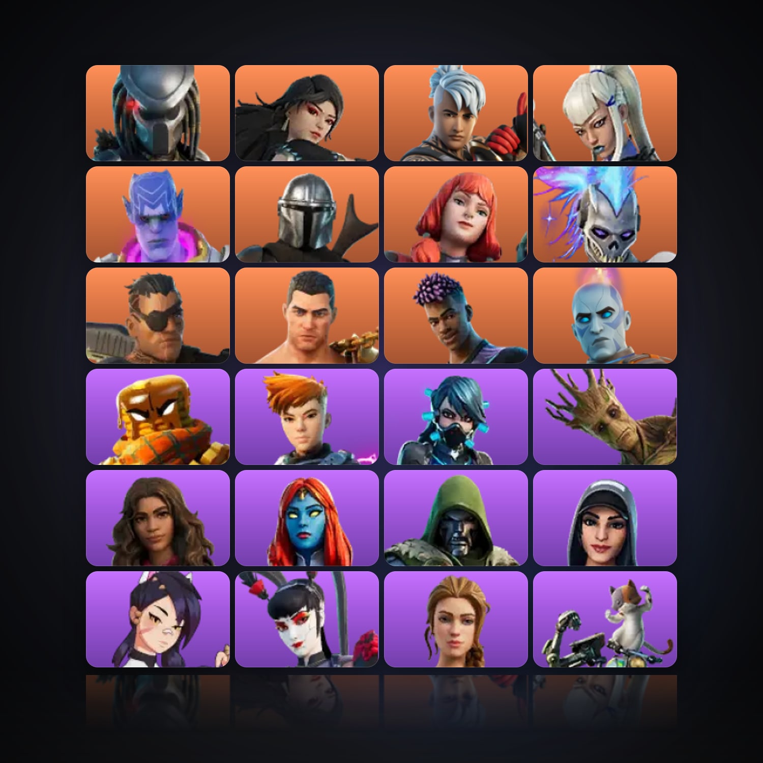 Fortnite | 87 Skins | 450 V-Bucks | Level 1714 | 170 Wins — HabibiAccounts