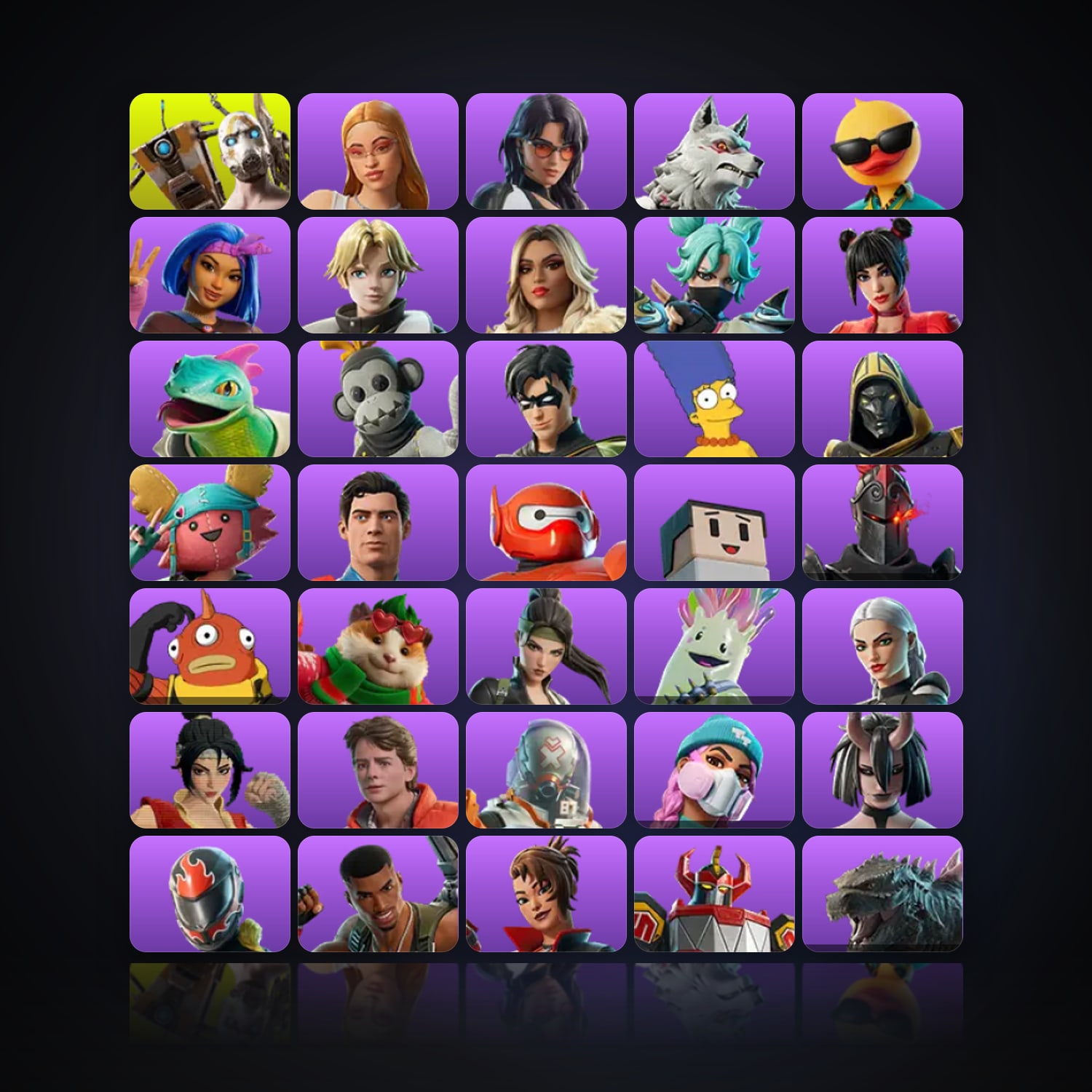 Fortnite | 134 Skins | 100 V-Bucks | Level 4041 | 277 Wins — HabibiAccounts