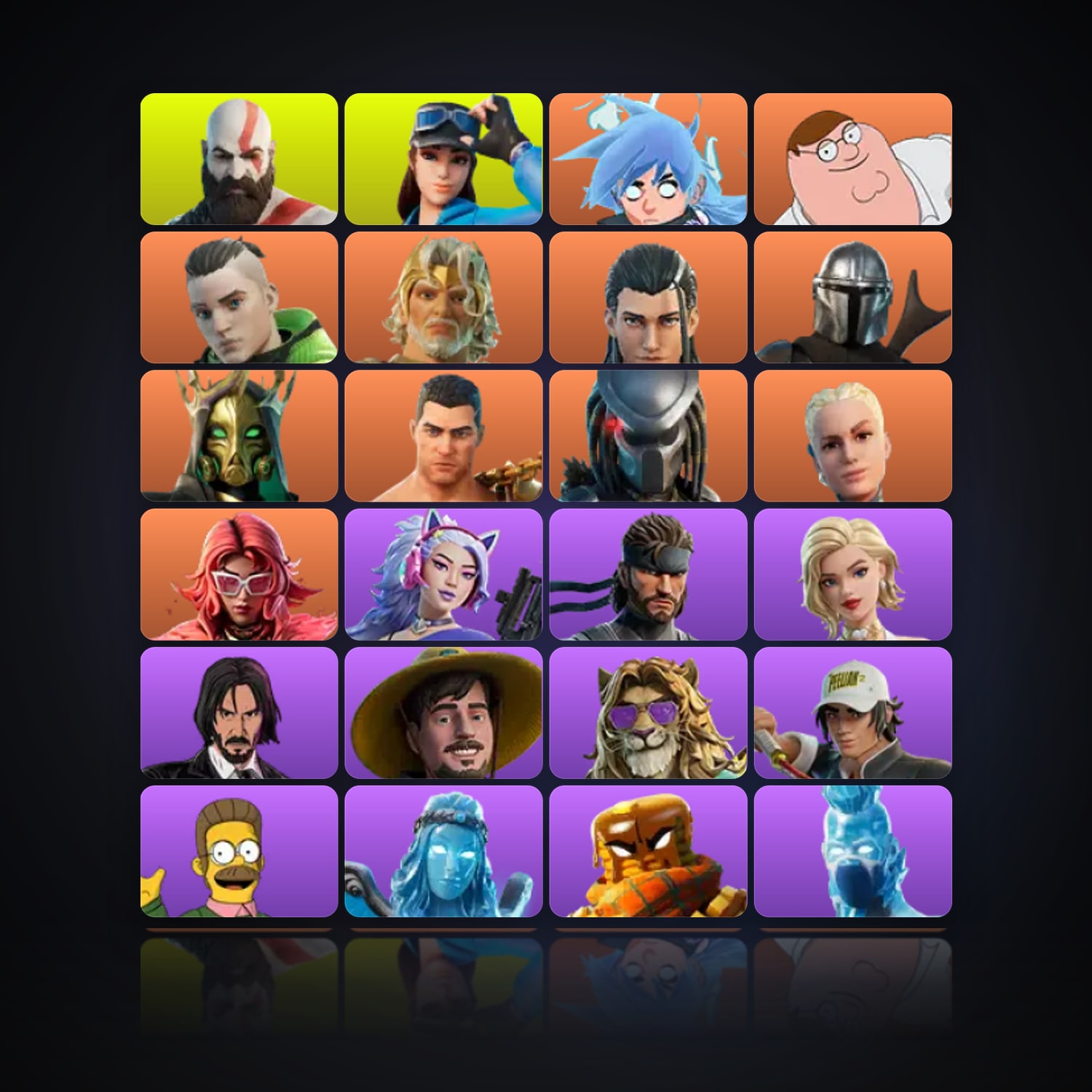 Fortnite | 125 Skins | Level 3590 | 195 Wins — HabibiAccounts