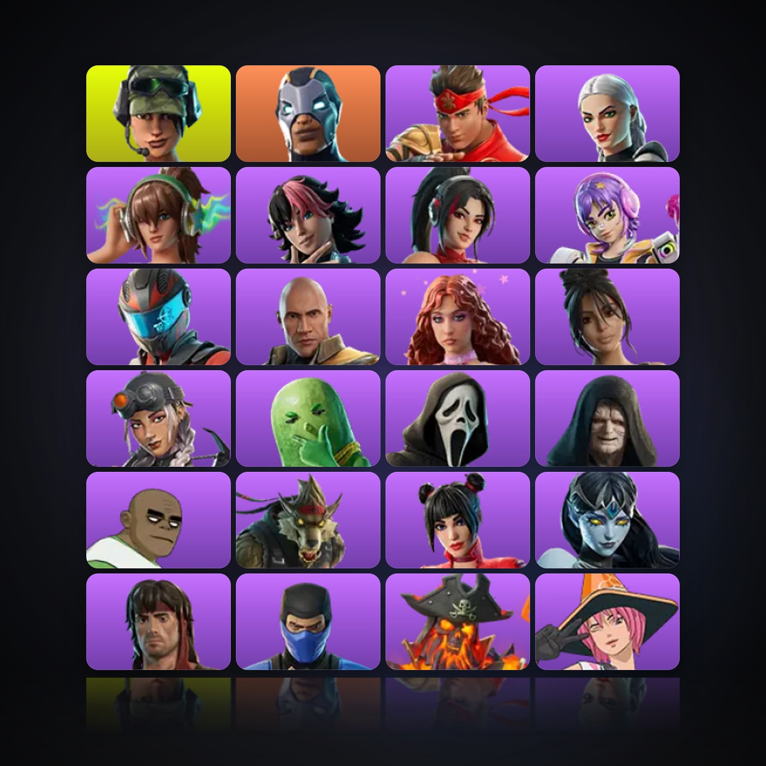Fortnite | 142 Skins | 650 V-Bucks | Level 1616 | 167 Wins — HabibiAccounts