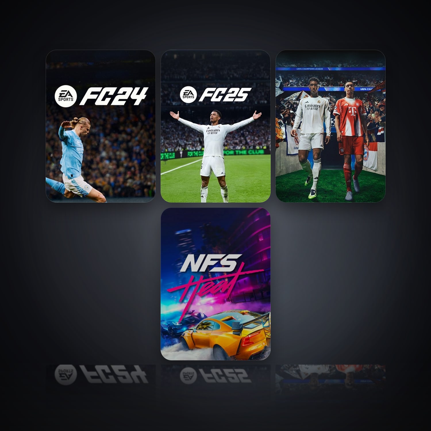 EA SPORTS FC24 & EA SPORTS FC 25 | 5 Games | Apex Lvl 34 — HabibiAccounts