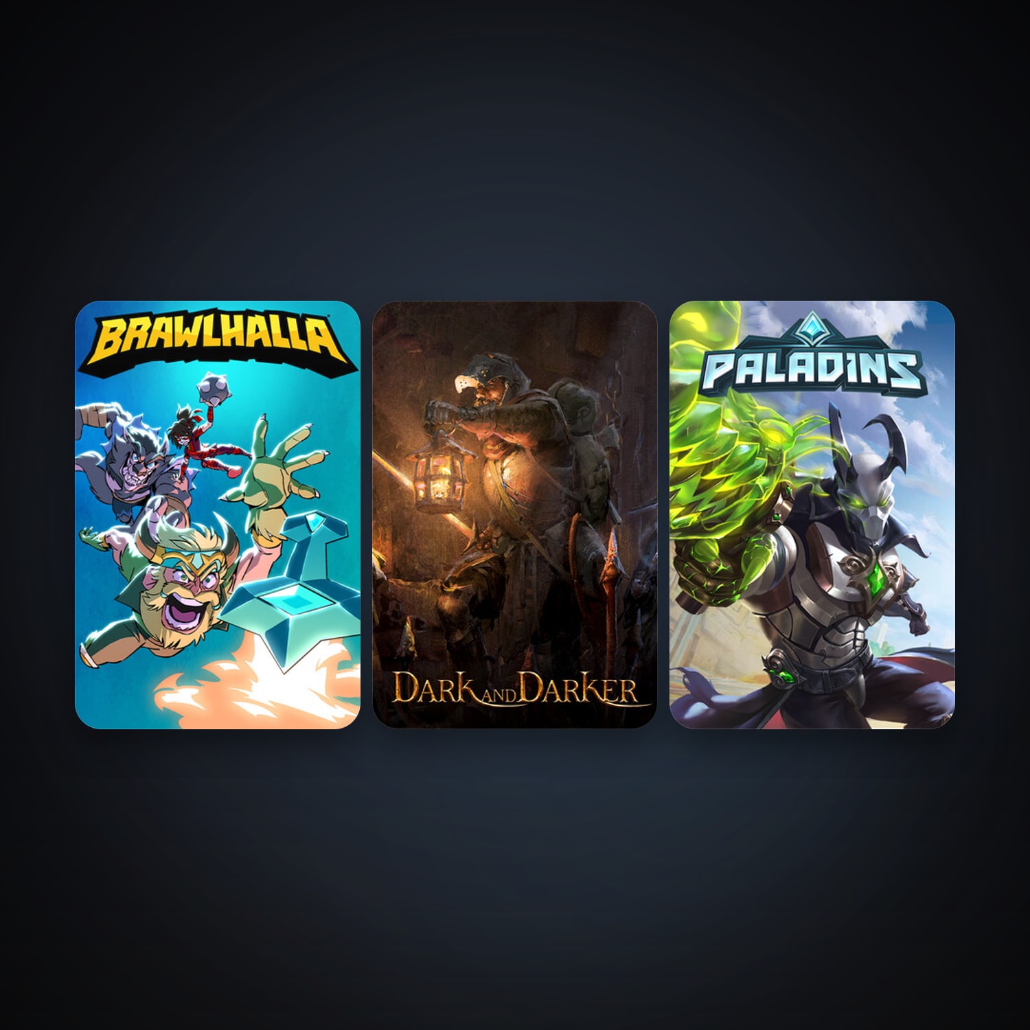 Brawlhalla + Paladins, 7 games, clean — HabibiAccounts