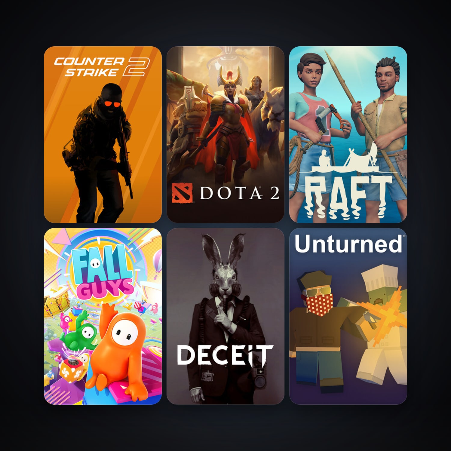 Dota 2 + CS2 Prime, 16 games, clean — HabibiAccounts