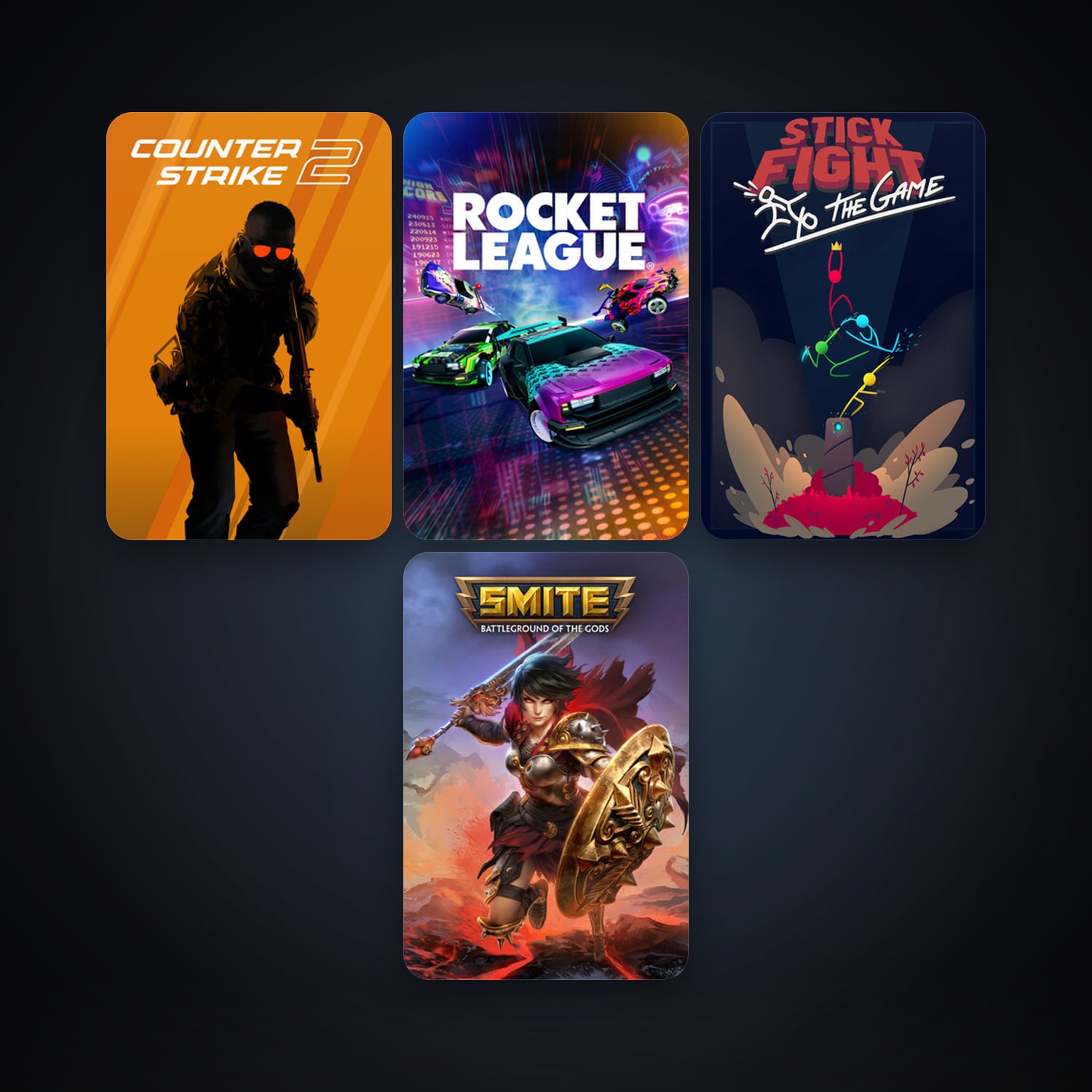 CS2 Prime + Rocket League, 6 games, clean — HabibiAccounts