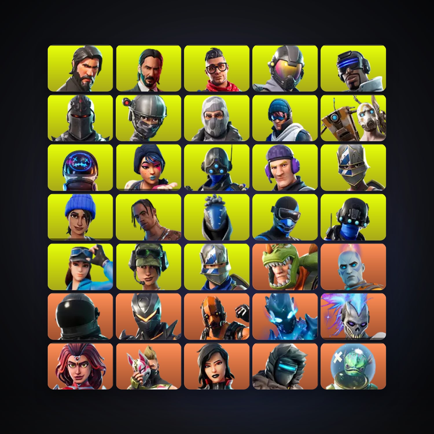 Rex — The Origin — 511 skins — 2.8K V-Bucks — lvl 3509 — HabibiAccounts