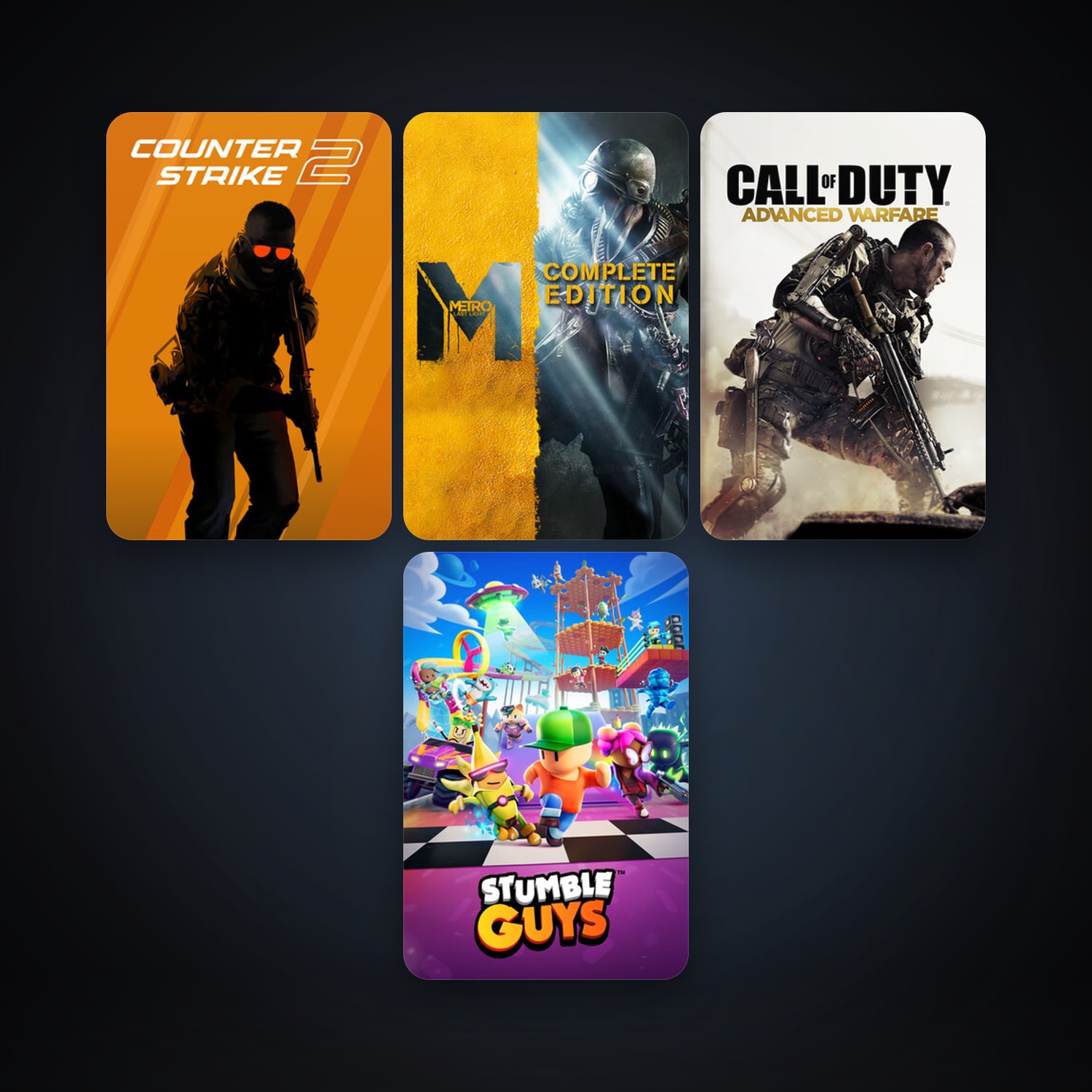 CS2 Prime + Metro: Last Light, 7 games, clean — HabibiAccounts