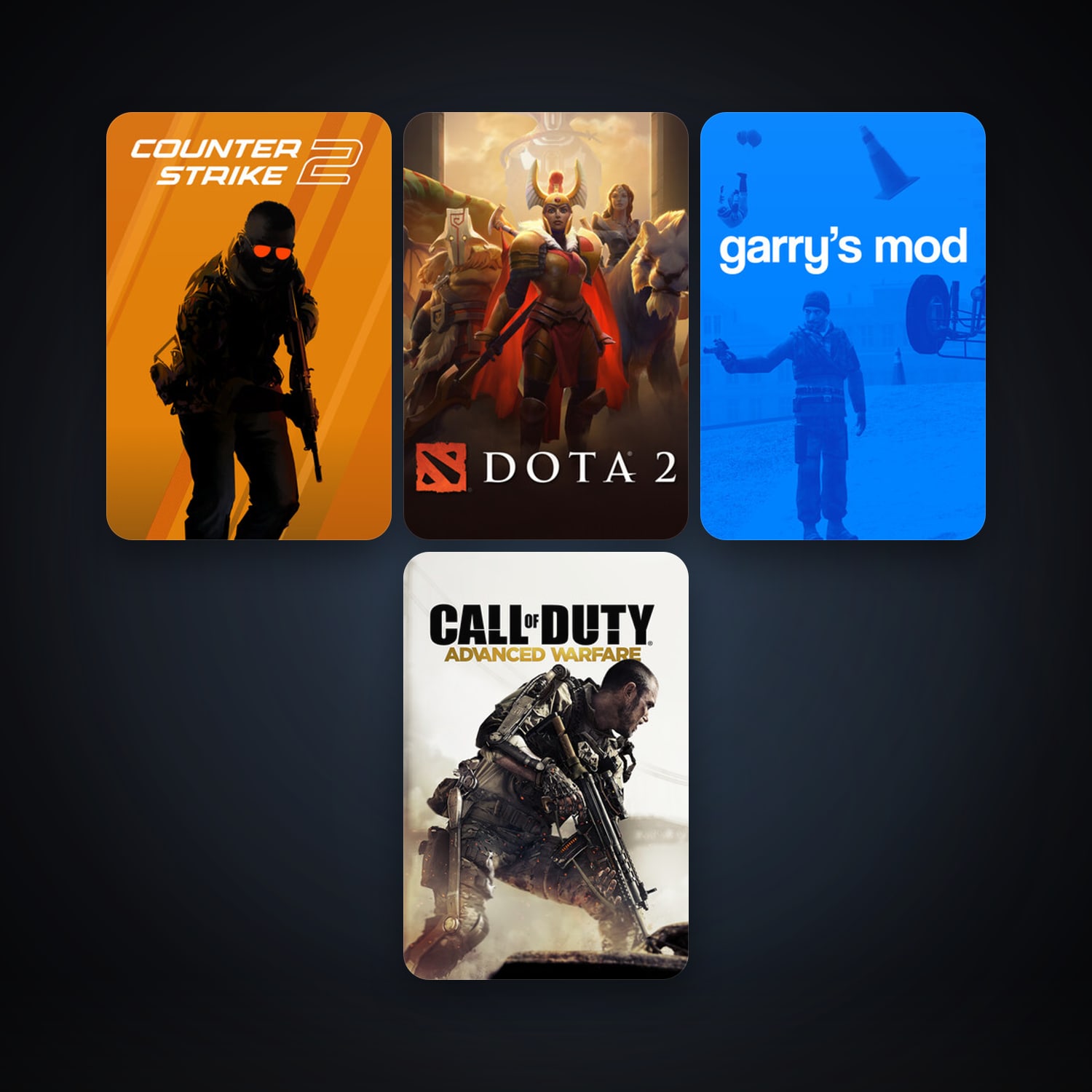 Dota 2 + CS2 Prime, 6 games, clean — HabibiAccounts