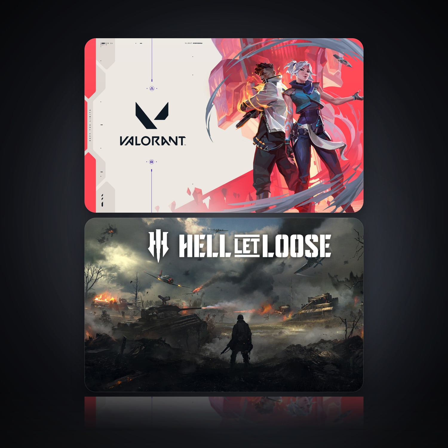 VALORANT & Hell Let Loose | 2 Games — HabibiAccounts