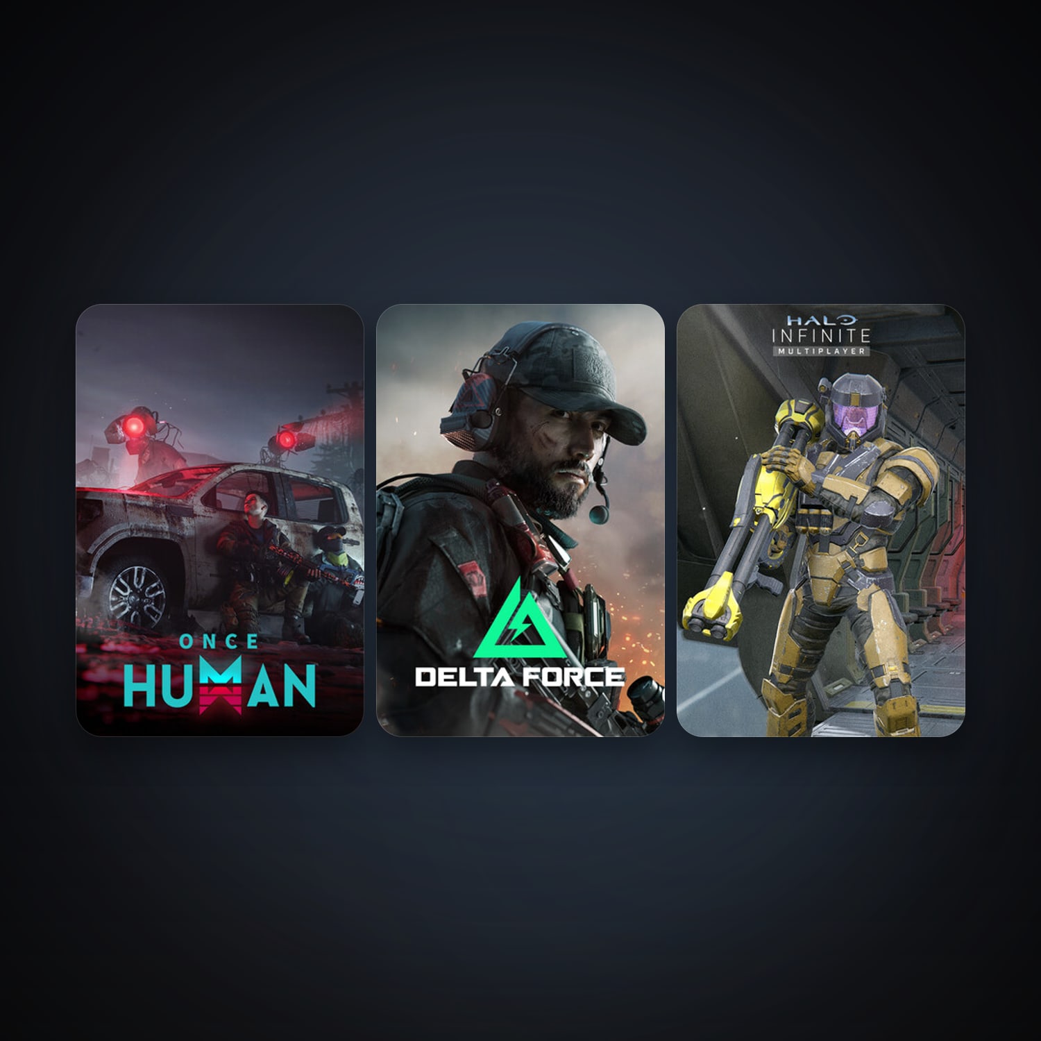Halo Infinite + Once Human, 7 games, clean — HabibiAccounts