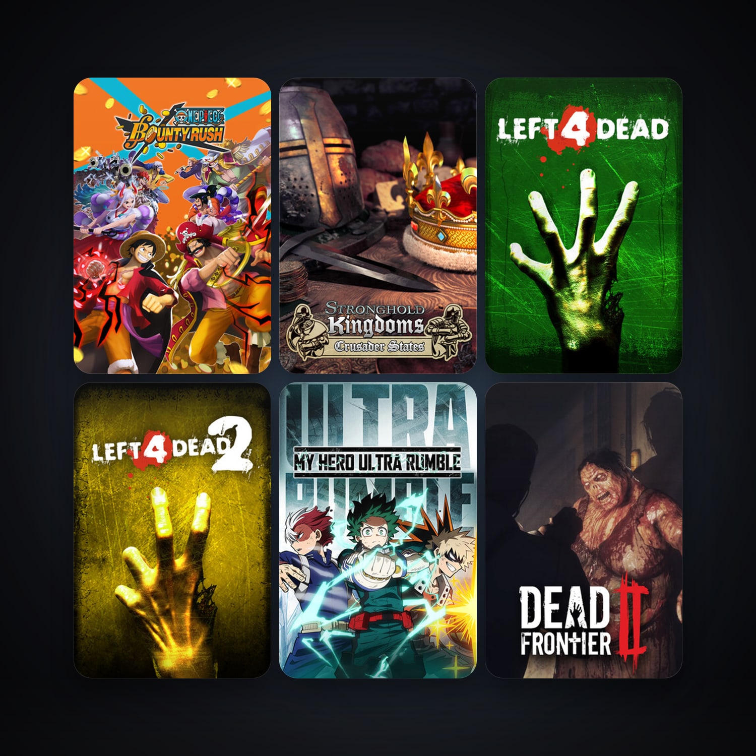 Left 4 Dead + Left 4 Dead 2, 11 games, clean — HabibiAccounts