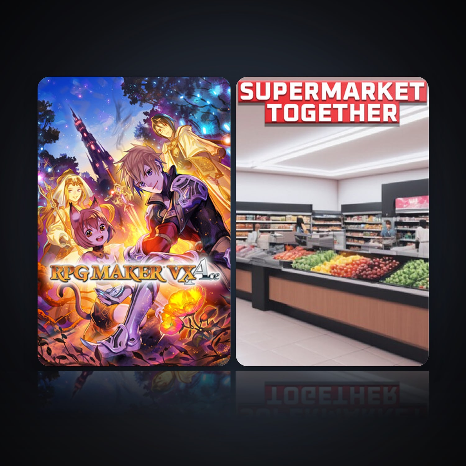 RPG Maker VX Ace & Supermarket Together | Clean — HabibiAccounts