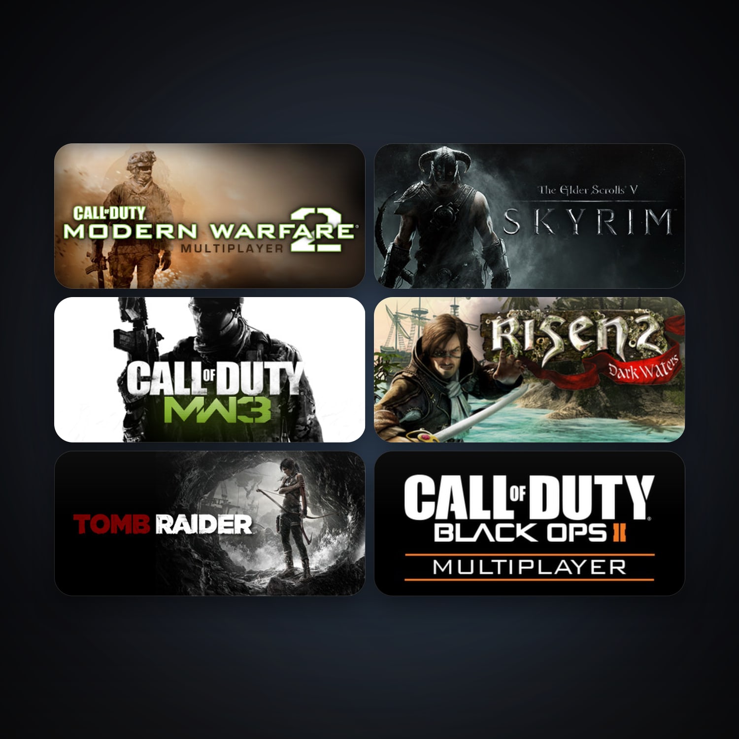 Call of Duty: Modern Warfare 2 (2009) + Call of Duty: Modern Warfare 2 - Multiplayer (2009), 24 games, Steam 10, clean — HabibiAccounts