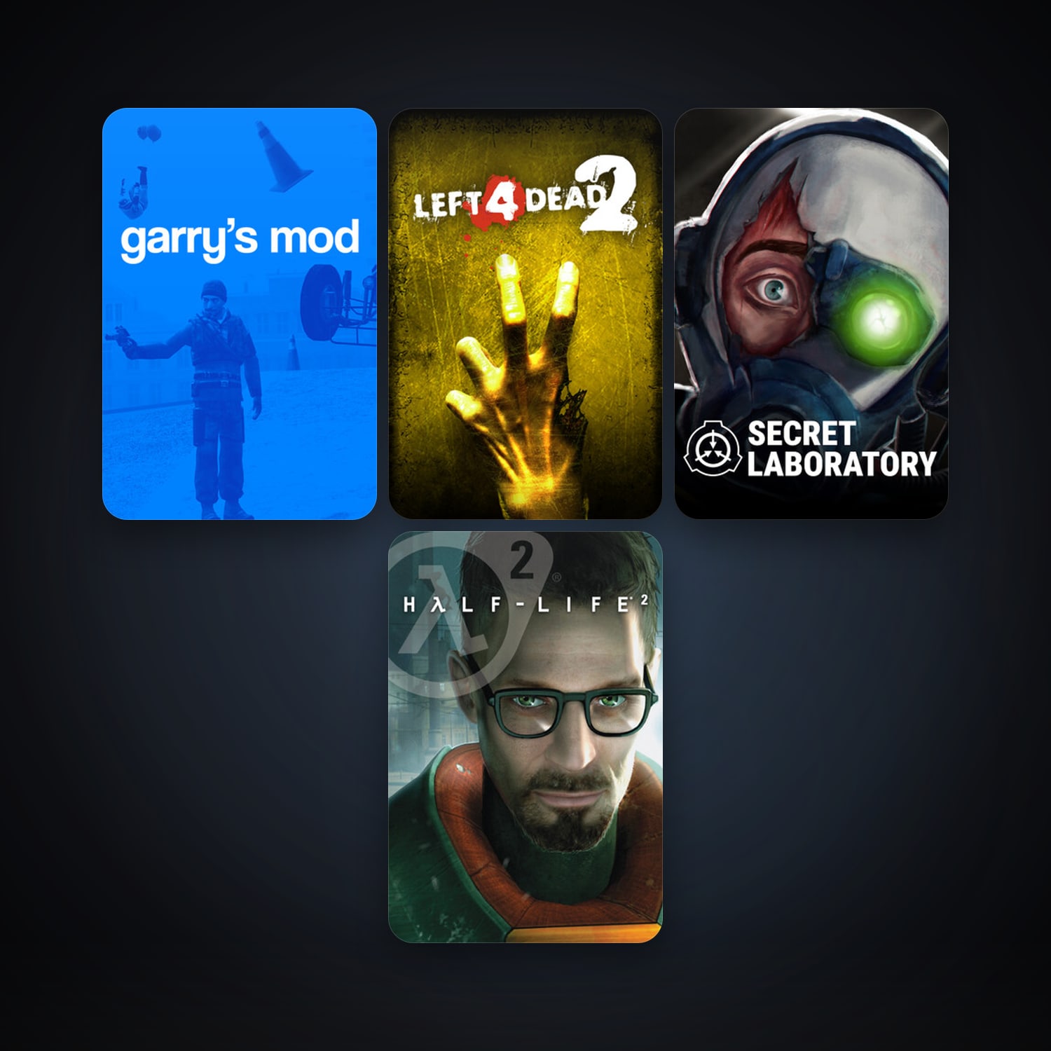 Half-Life 2 + Half-Life 2: Deathmatch, 7 games, clean — HabibiAccounts