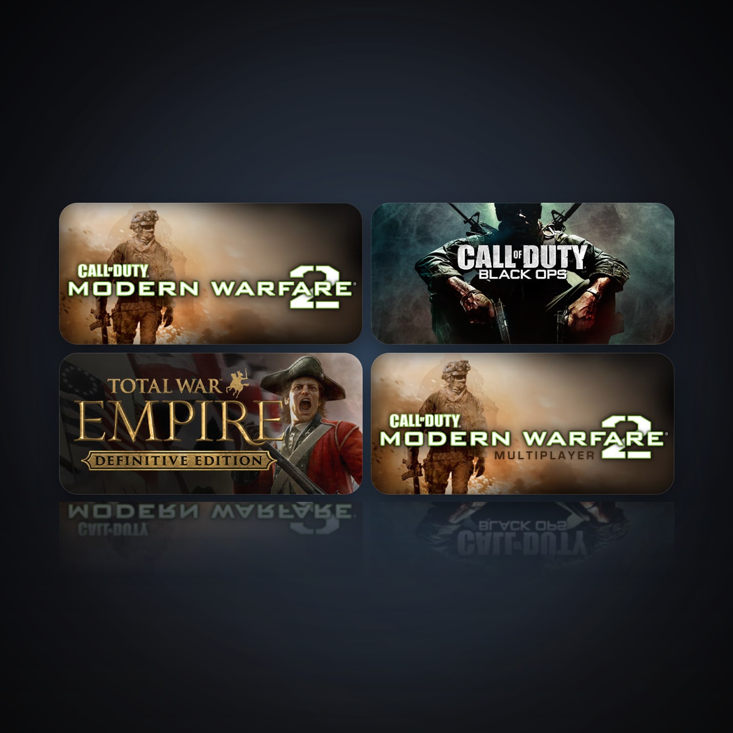 Call of Duty: Modern Warfare 2 (2009) & Call of Duty: Black Ops | Clean — HabibiAccounts