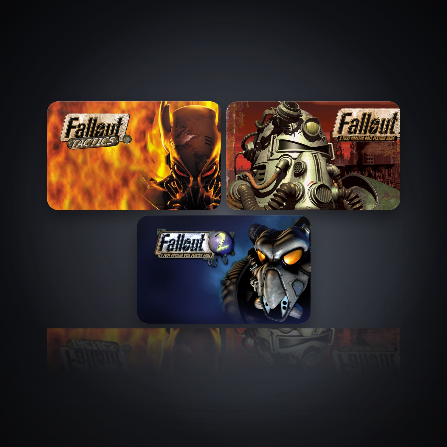 Fallout Tactics: Brotherhood of Steel & Fallout: A Post Nuclear Role Playing Game | 3 Games — HabibiAccounts