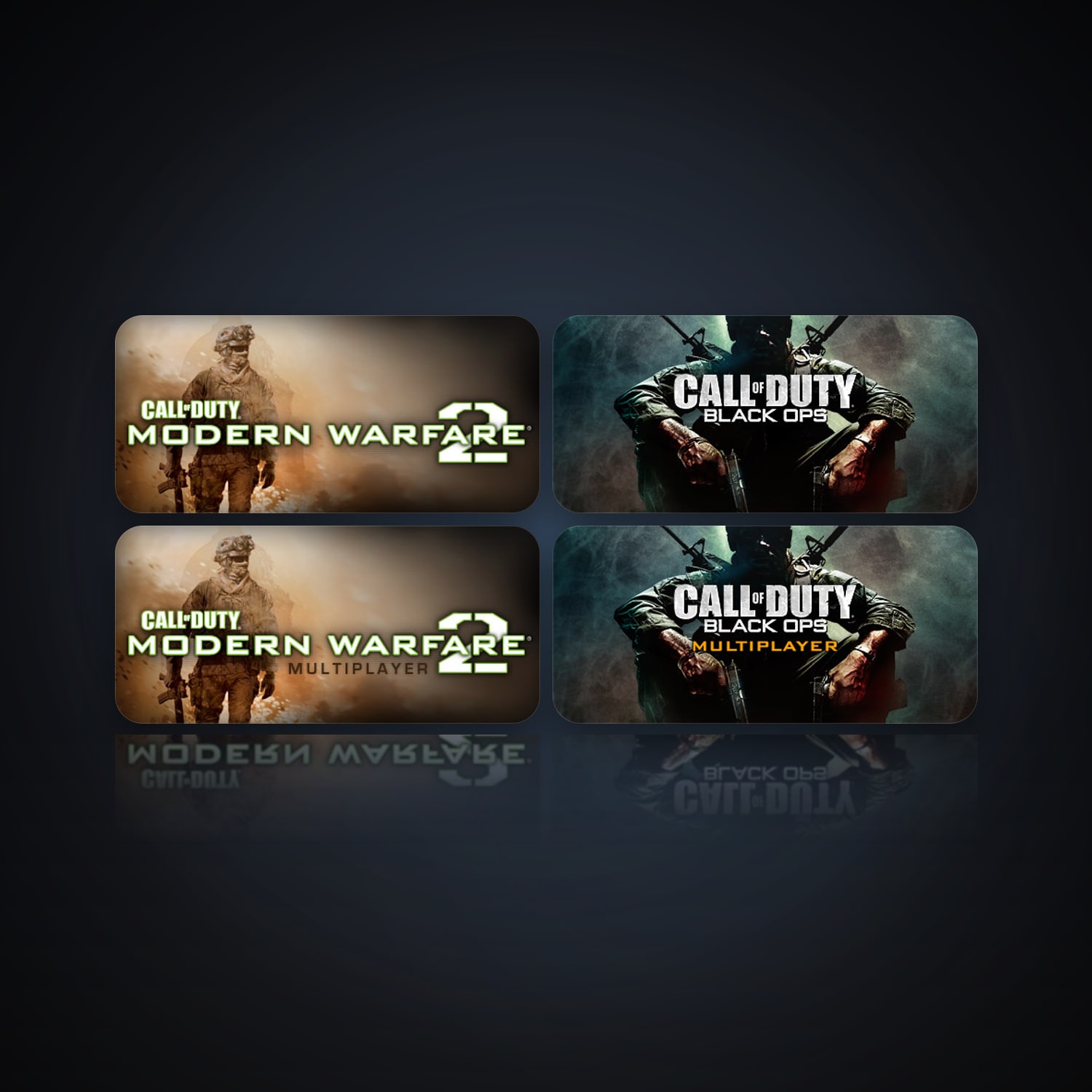 Call of Duty: Modern Warfare 2 (2009) & Call of Duty: Black Ops — HabibiAccounts