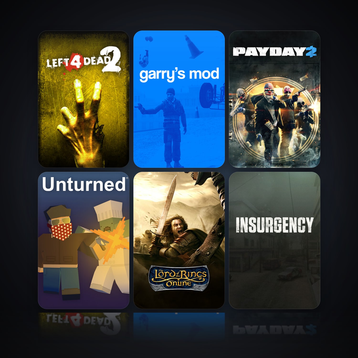 Left 4 Dead 2 & Garry's Mod | 42 Games | Clean — HabibiAccounts
