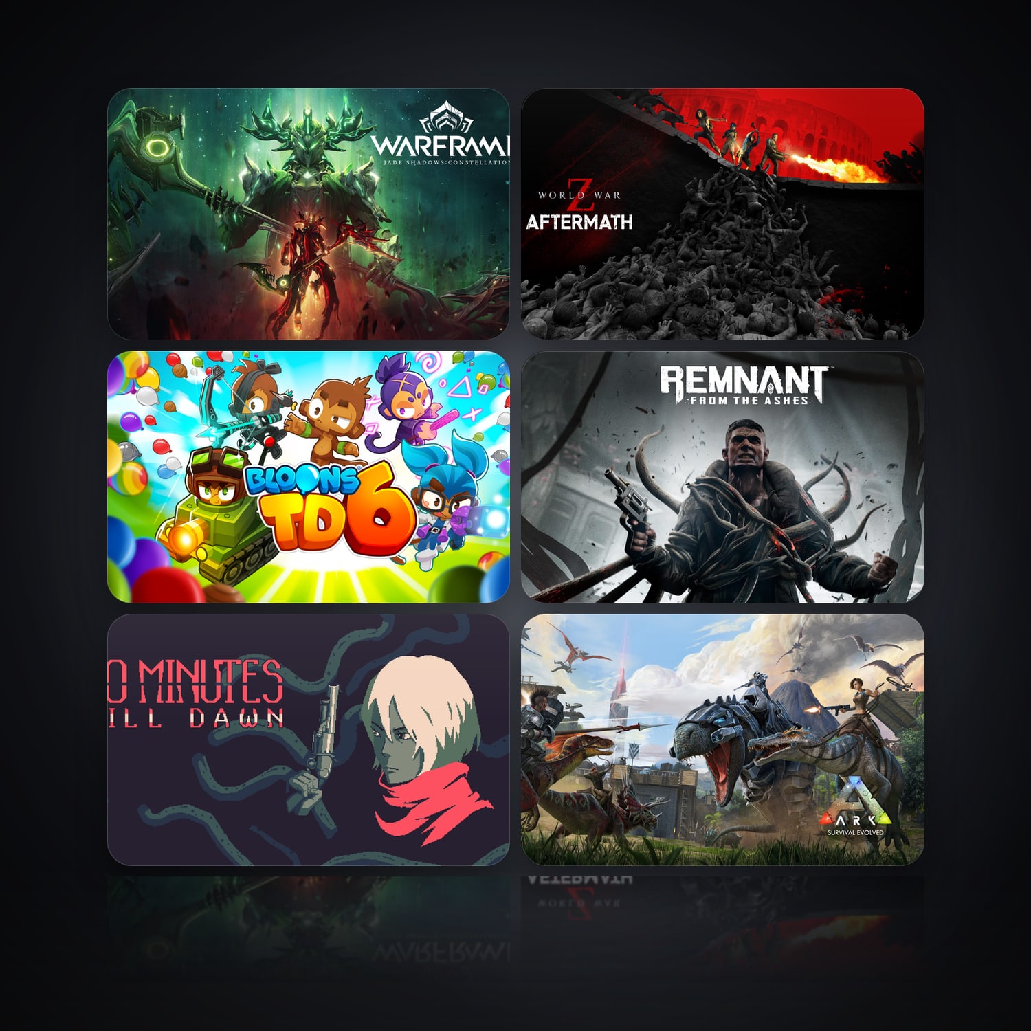 Warframe & World War Z | 288 Games — HabibiAccounts