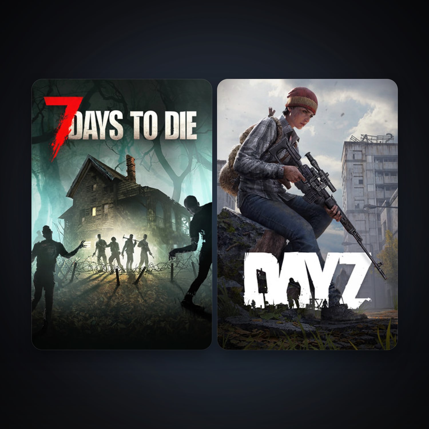 DayZ + 7 Days to Die, 2 games, clean — HabibiAccounts