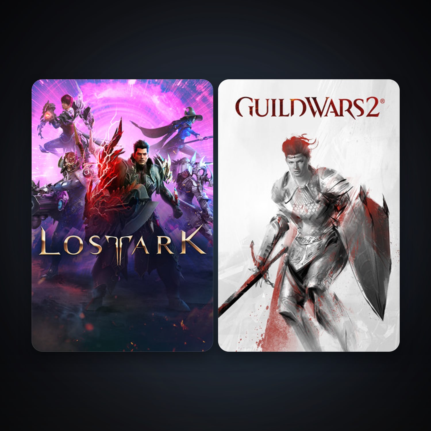 Guild Wars 2 + Lost Ark, 2 games, clean — HabibiAccounts