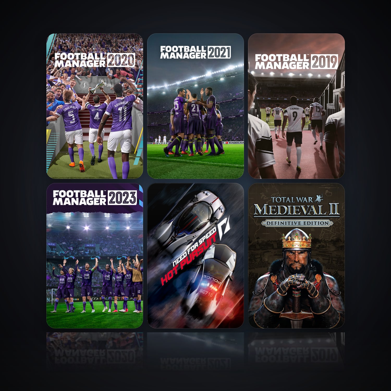 Football Manager 2020 & Football Manager 2021 | Level 10 | 13 Games | Clean — HabibiAccounts