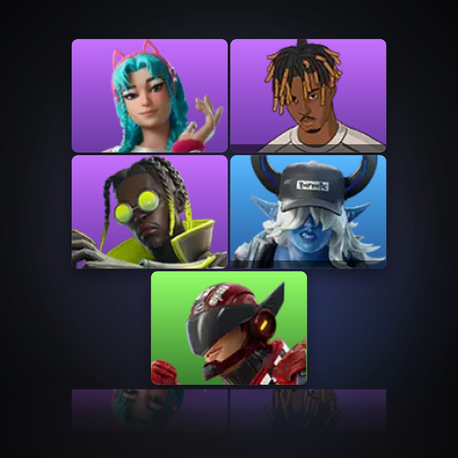 Fortnite | 5 Skins | 100 V-Bucks | Level 548 | 36 Wins — HabibiAccounts