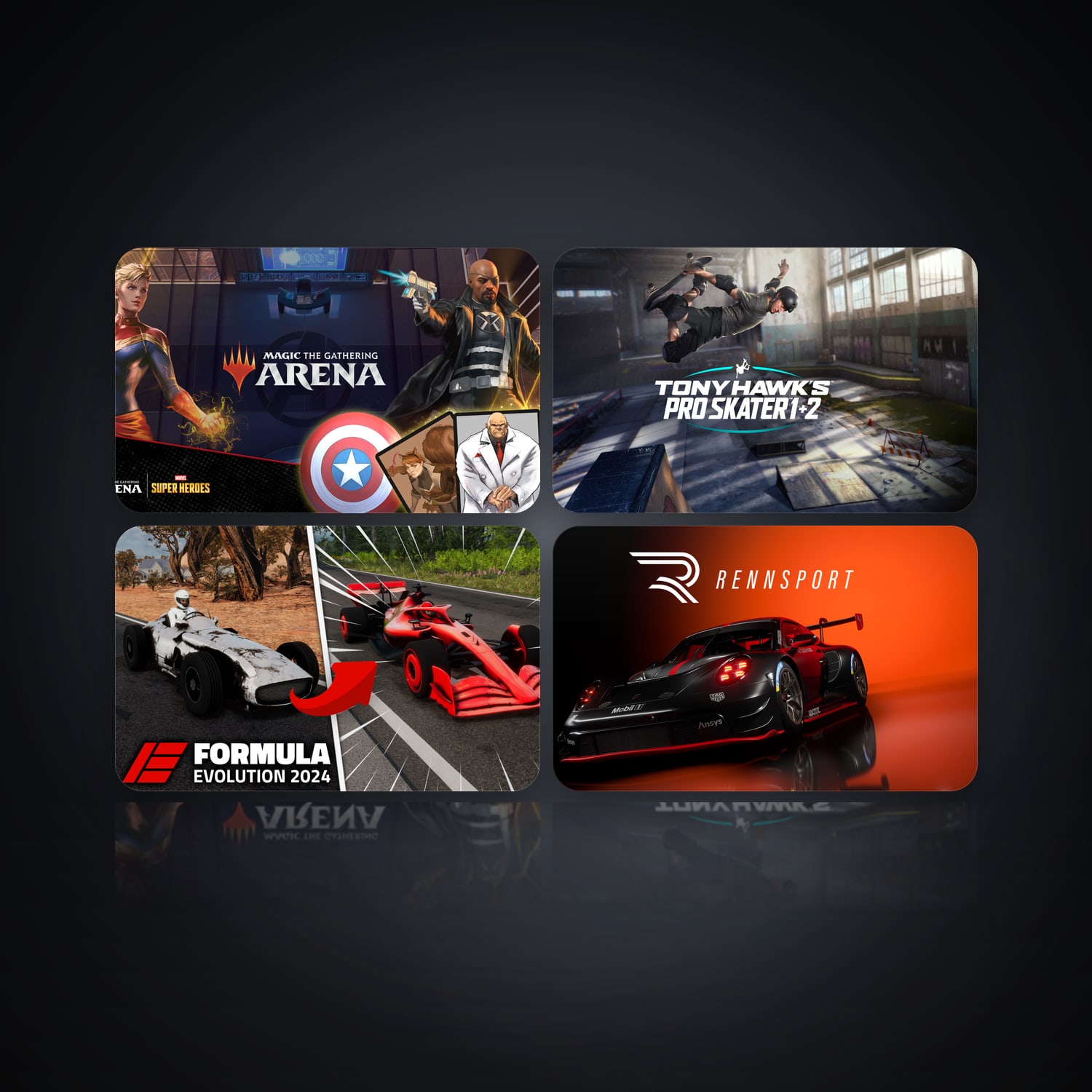 Magic The Gathering Arena & Tony Hawk's Pro Skater 1 + 2 | 5 Games — HabibiAccounts