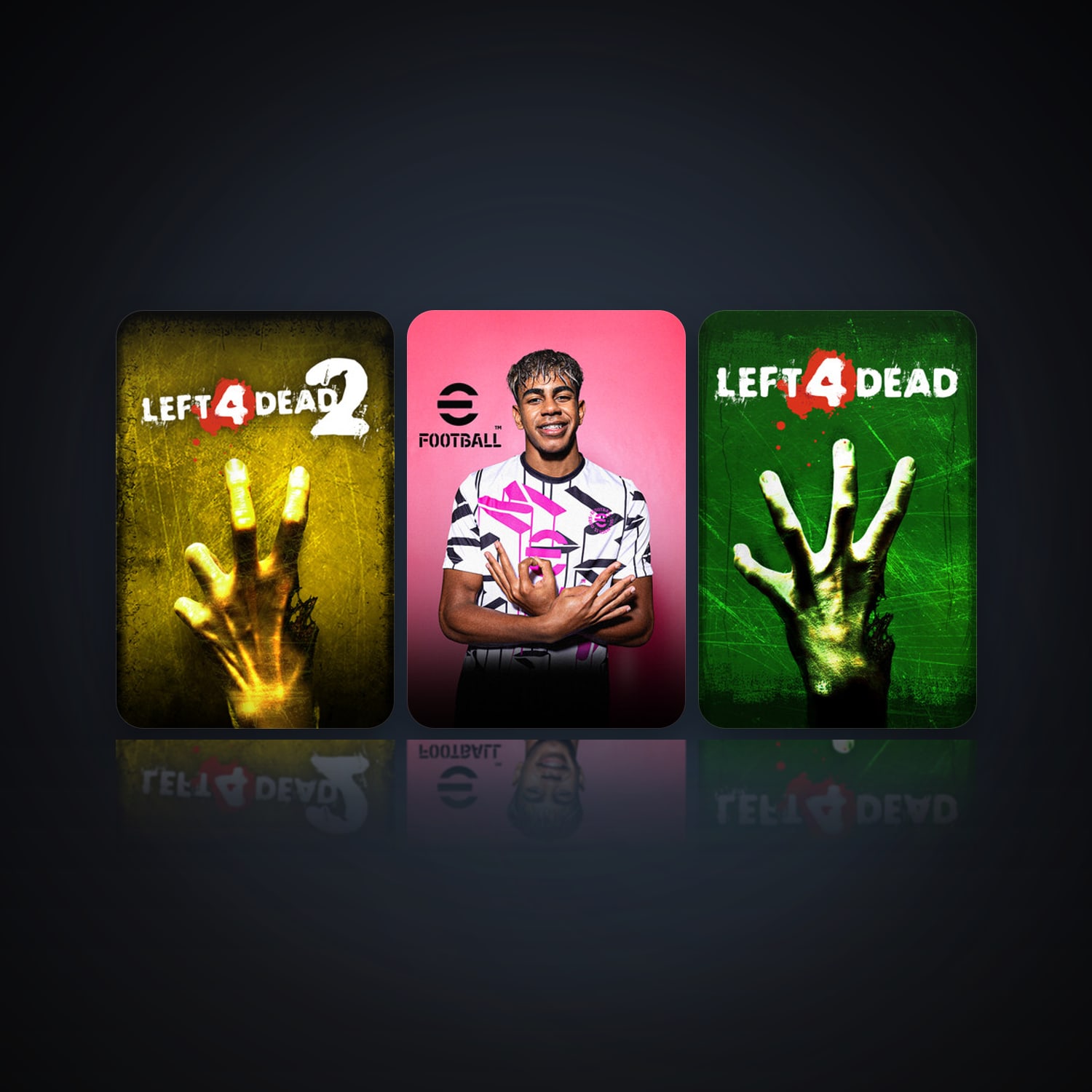 Left 4 Dead 2 & eFootball 2024 — HabibiAccounts