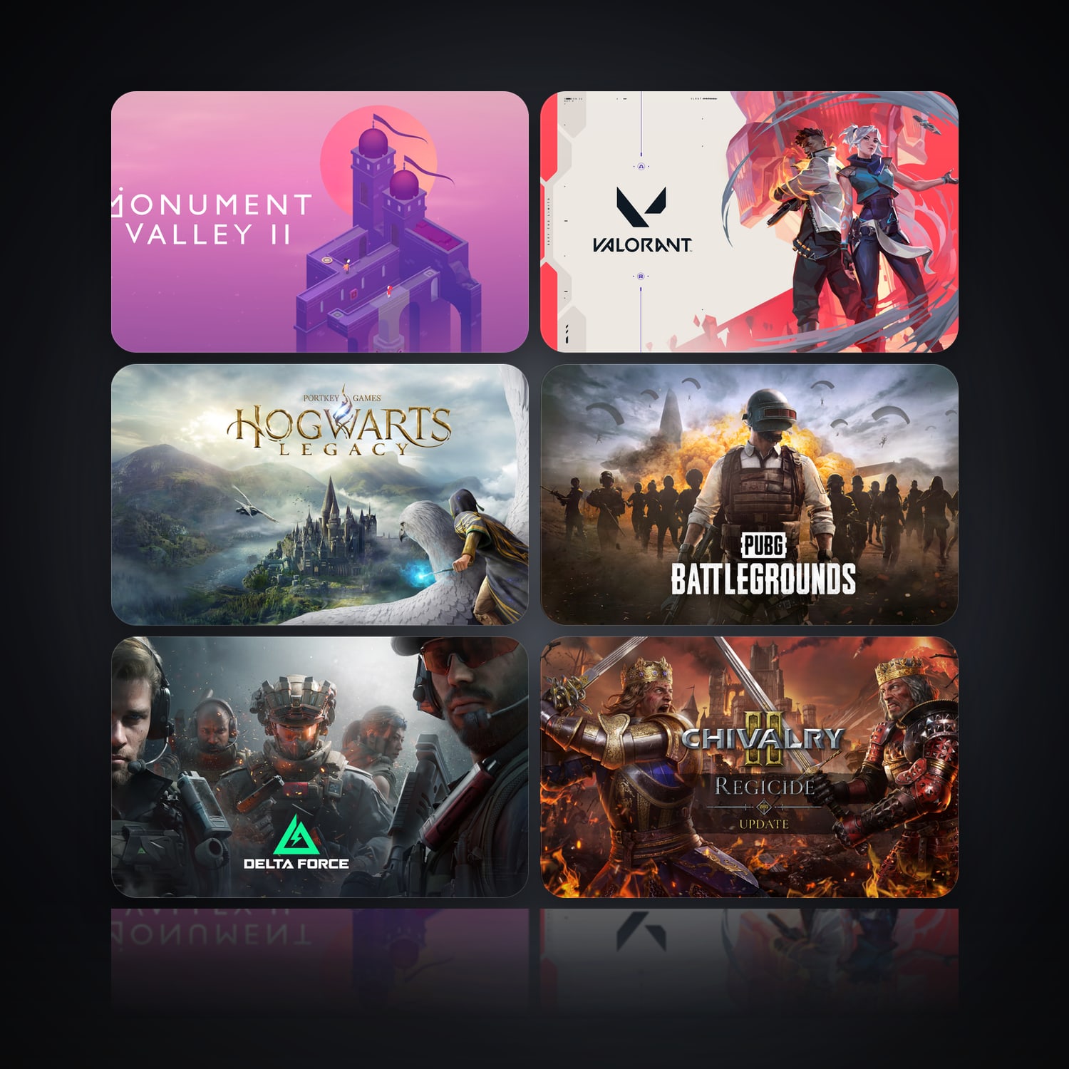 Monument Valley II & VALORANT | 11 Games — HabibiAccounts
