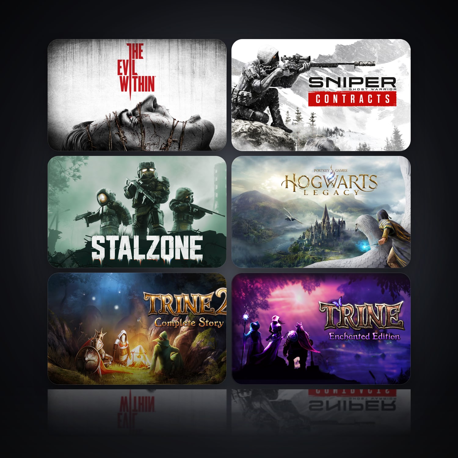 The Evil Within & Sniper Ghost Warrior Contracts | 25 Games — HabibiAccounts