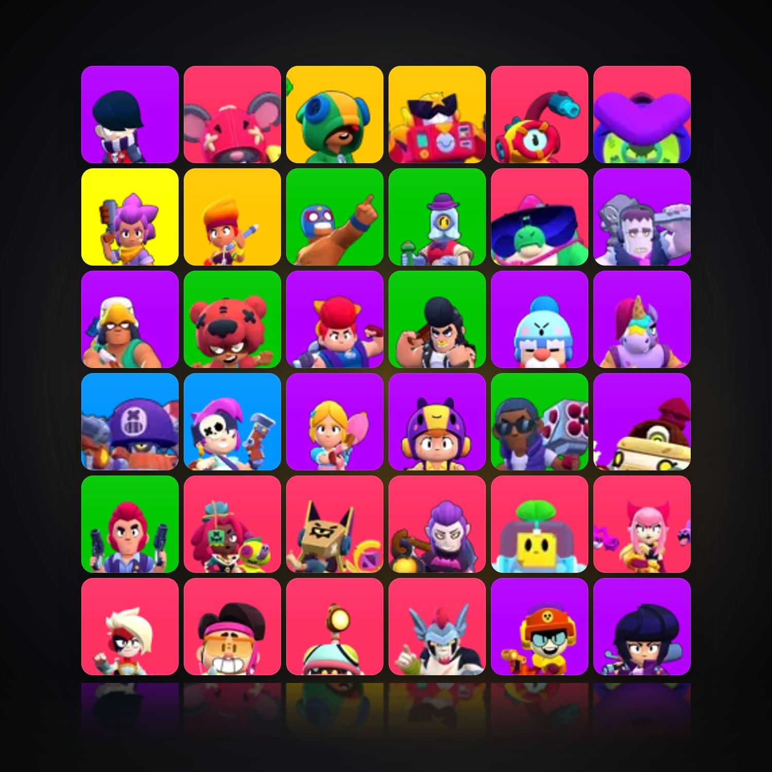 52 Brawlers | 3K Trophies — HabibiAccounts