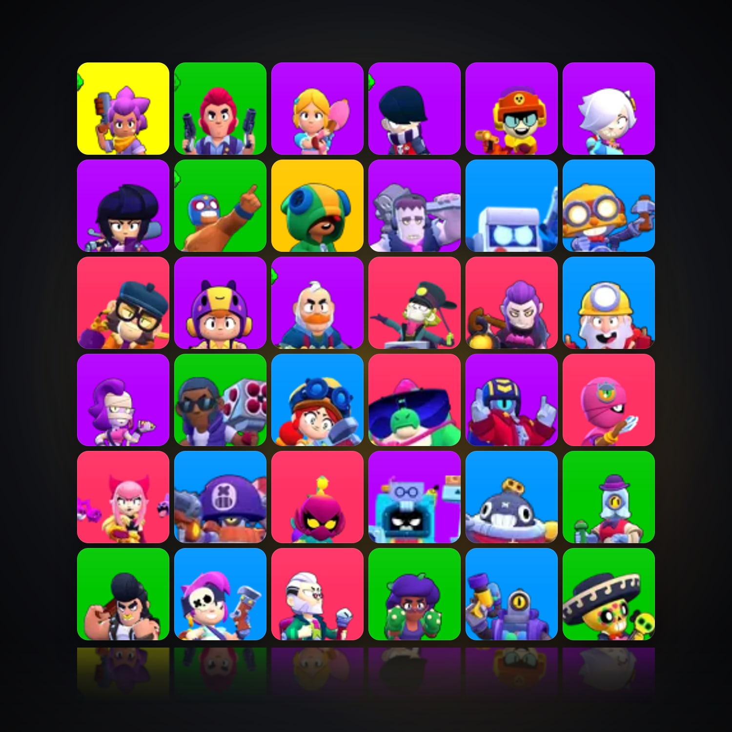 47 Brawlers | 12.9K Trophies — HabibiAccounts