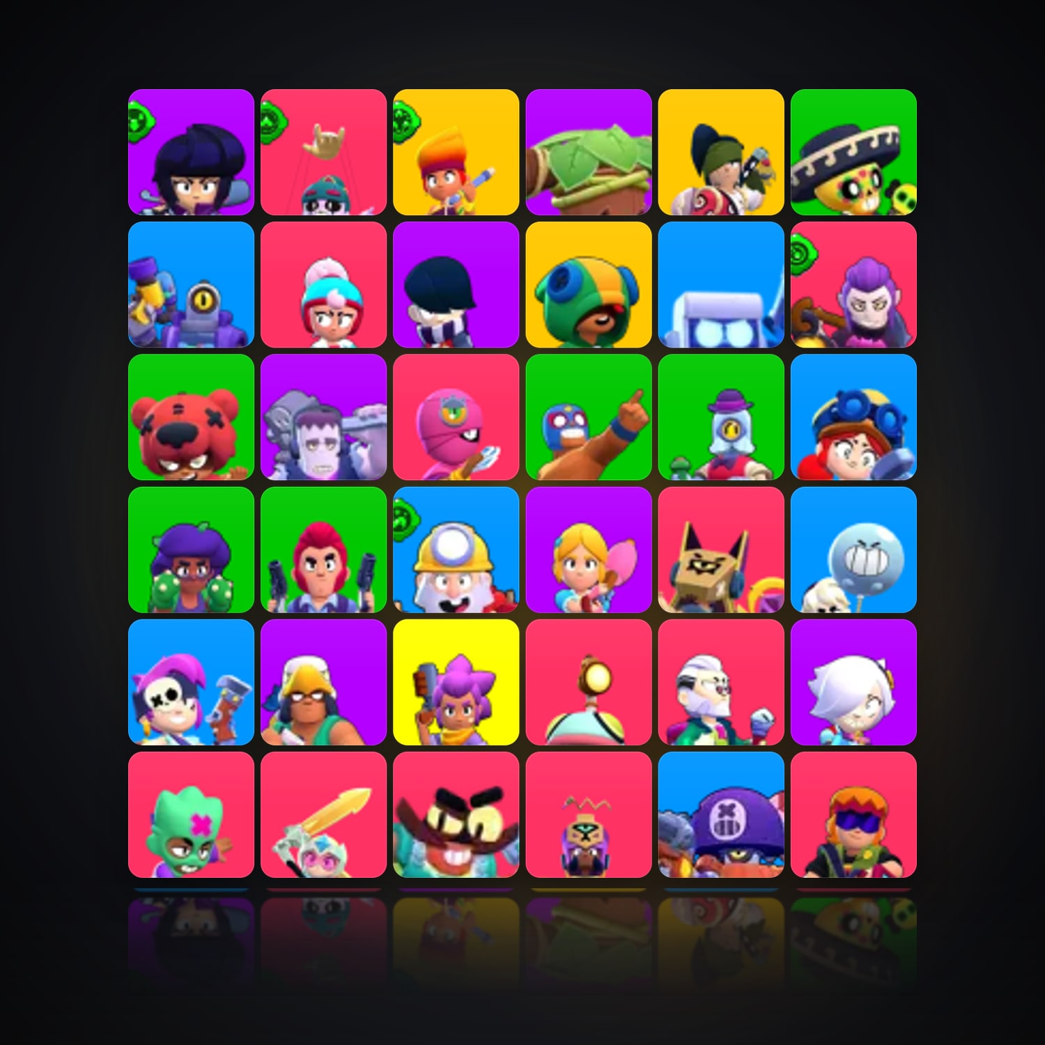 62 Brawlers | 6.3K Trophies — HabibiAccounts