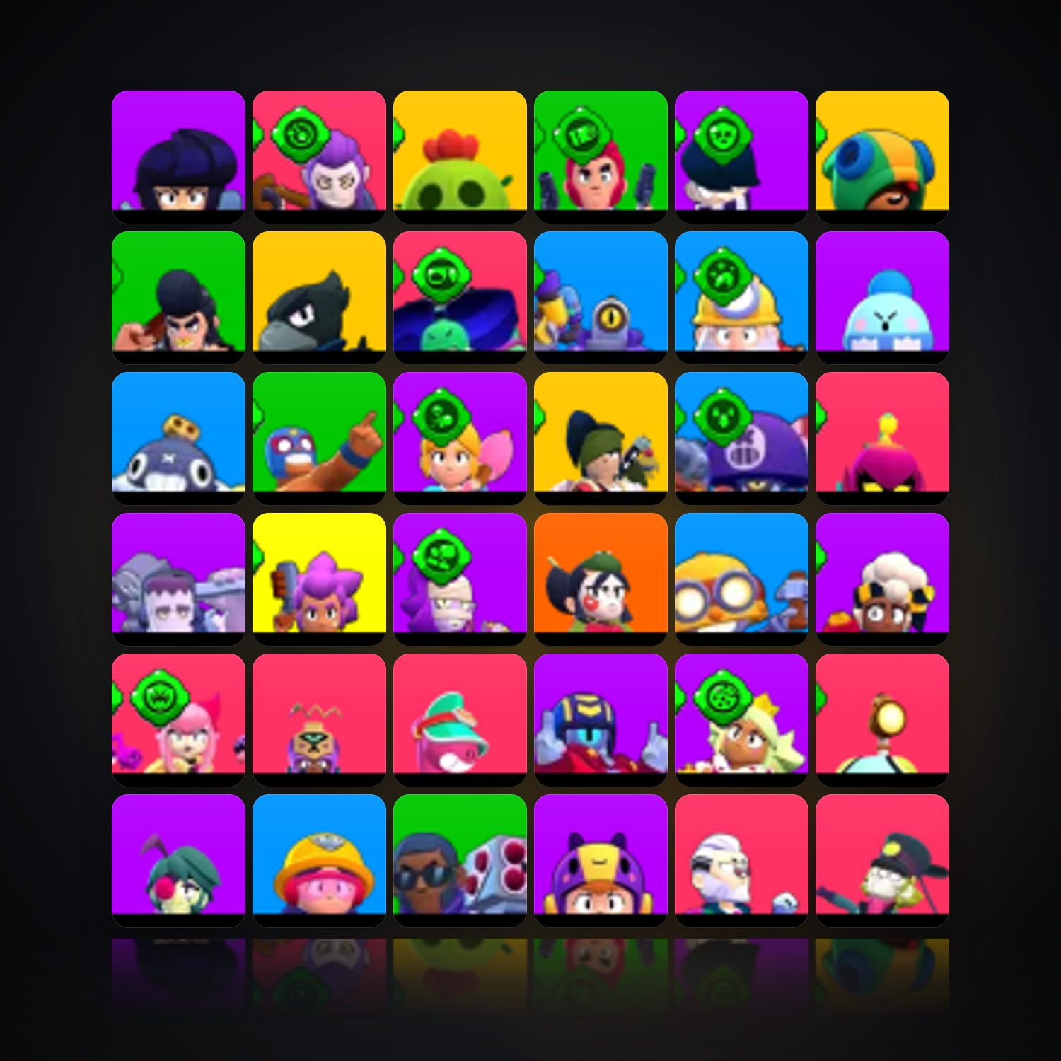 83 Brawlers | 34.8K Trophies — HabibiAccounts