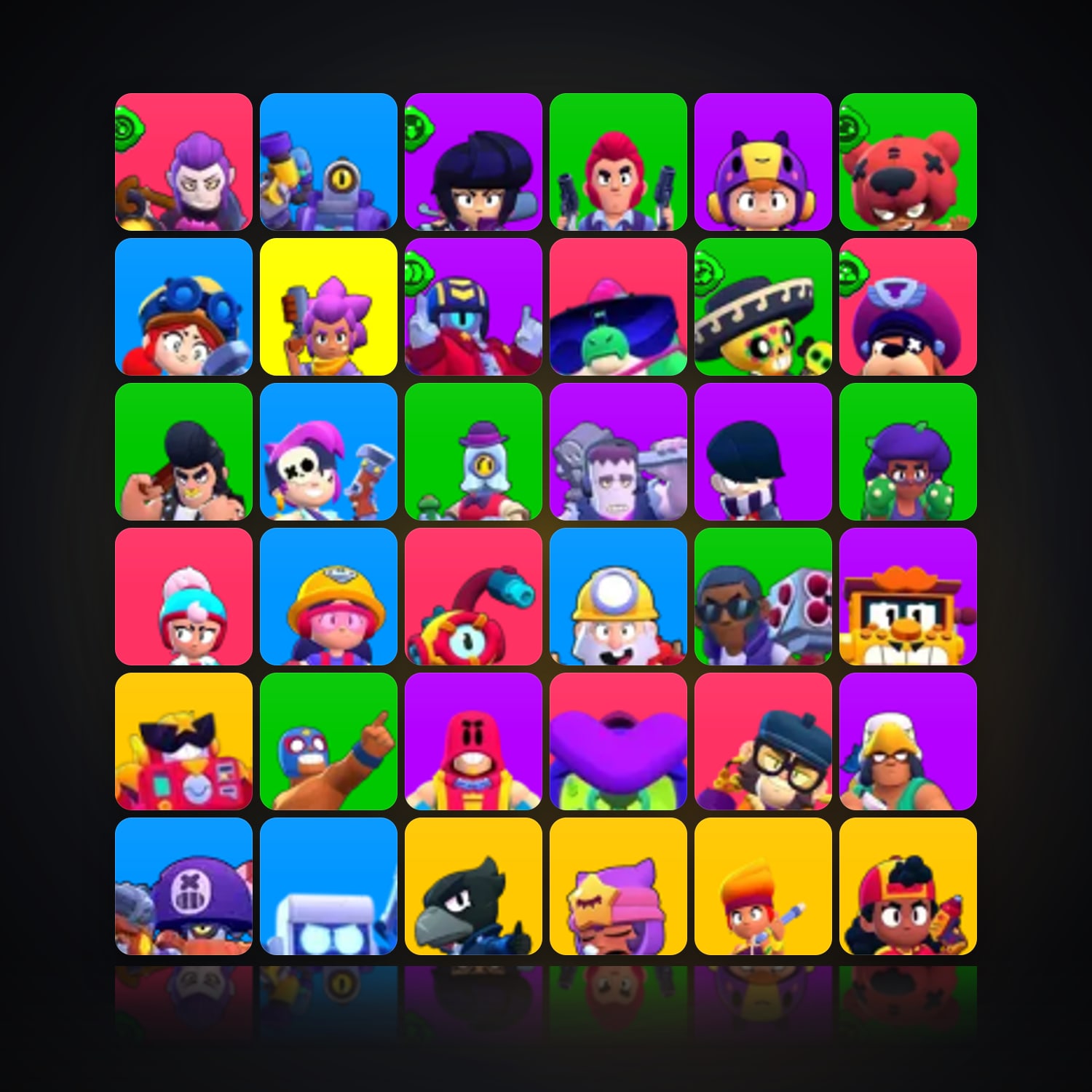 70 Brawlers | 6.2K Trophies — HabibiAccounts