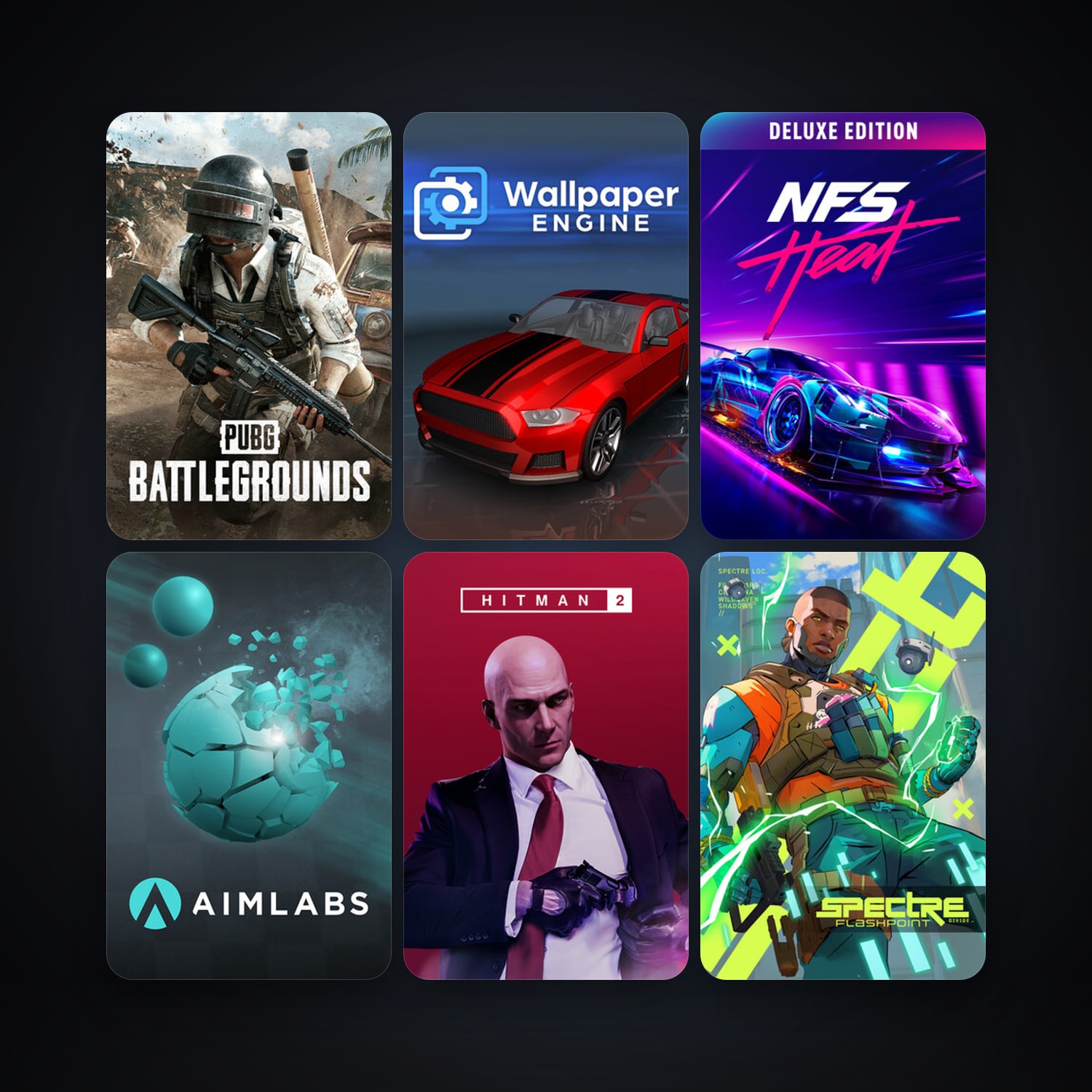 Free CS2 (No Prime) + Wallpaper Engine, 12 games, clean — HabibiAccounts