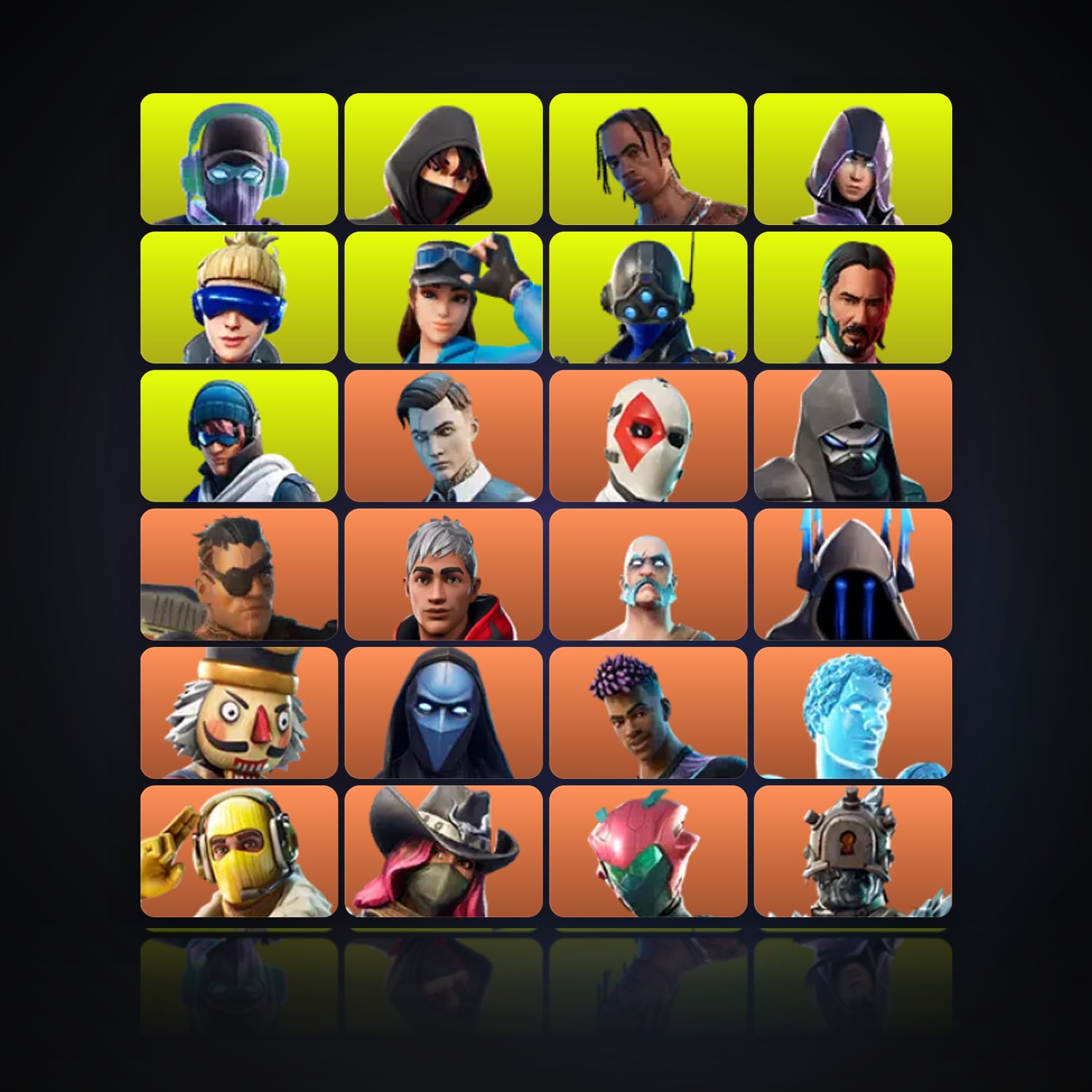 Fortnite | 185 Skins | 350 V-Bucks | Level 1510 | 193 Wins — HabibiAccounts