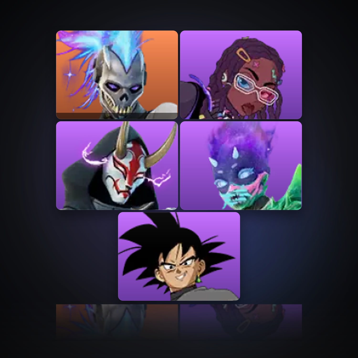 Fortnite | 5 Skins | 50 V-Bucks | Level 83 | 1 Wins — HabibiAccounts