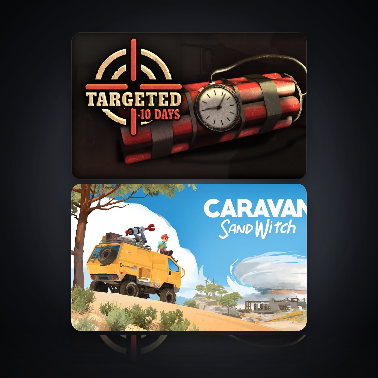 Targeted - 10 Days & Caravan SandWitch | 2 Games — HabibiAccounts