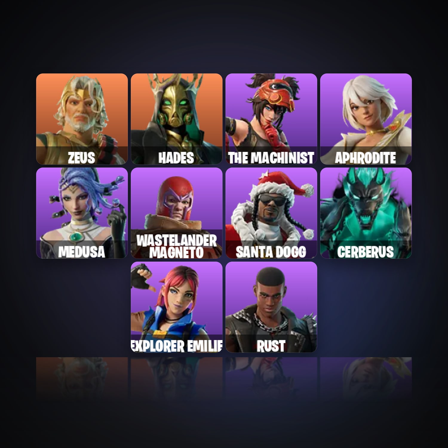Fortnite | 15 Skins | 300 V-Bucks | Level 410 | 24 Wins — HabibiAccounts