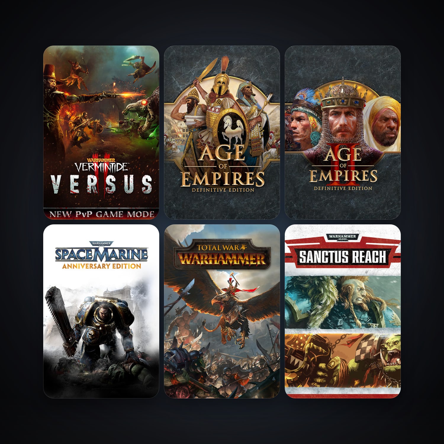 Warhammer 40,000: Dawn of War - Game of the Year Edition + Warhammer 40,000: Dawn of War - Dark Crusade, 21 games, Steam 10, clean — HabibiAccounts