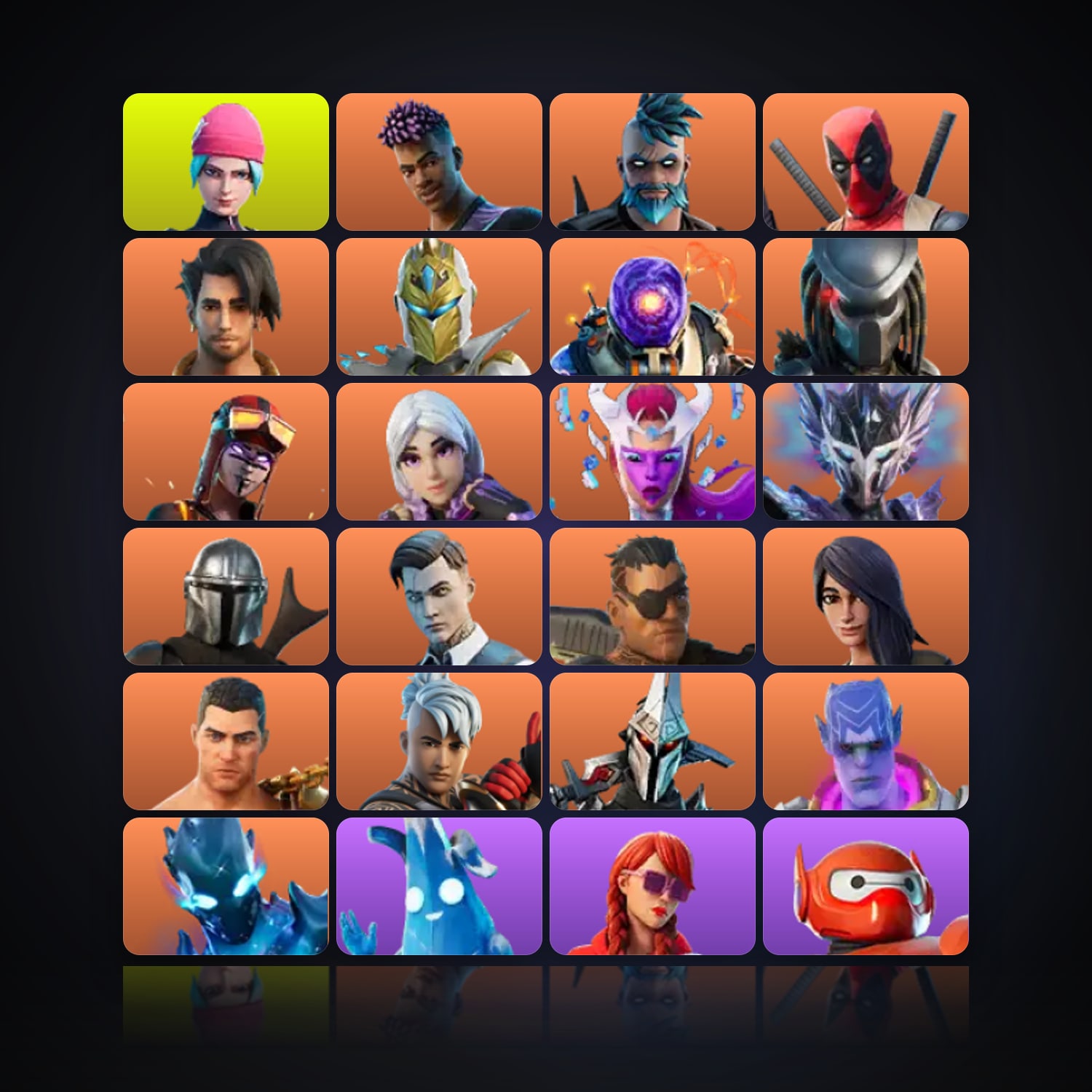 Fortnite | 133 Skins | 500 V-Bucks | Level 2053 | 414 Wins — HabibiAccounts