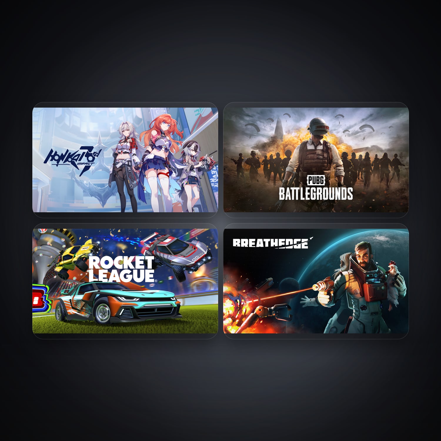Honkai Impact 3rd & PUBG: BATTLEGROUNDS | 4 Games — HabibiAccounts